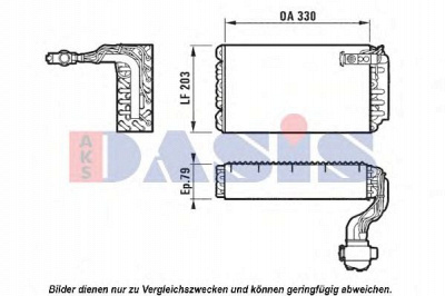 AKS DASIS 820003n -  Испаритель, кондиционер